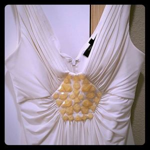 White BCBG Max Azria dress sz xs
